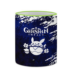Кружка 3D Genshin Impact - Стихия, цвет: 3D-светло-зеленый кант — фото 2