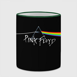 Кружка 3D PINK FLOYD - ПИНК ФЛОЙД, цвет: 3D-зеленый кант — фото 2