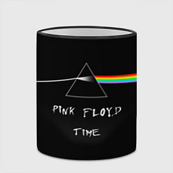 Кружка 3D PINK FLOYD TIME ПИНК ФЛОЙД ЛОГОТИП, цвет: 3D-черный кант — фото 2