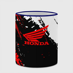 Кружка 3D Honda Logo Auto, цвет: 3D-синий кант — фото 2