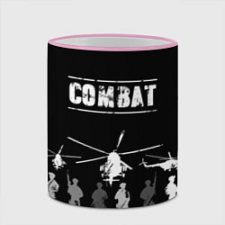 Кружка 3D Combat, цвет: 3D-розовый кант — фото 2