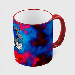 Кружка 3D СОНИК EXE SONIC, цвет: 3D-красный кант