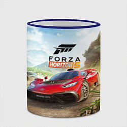 Кружка 3D Forza Horizon 5 AMG, цвет: 3D-синий кант — фото 2