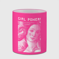 Кружка 3D Venus Girl Power, цвет: 3D-розовый кант — фото 2