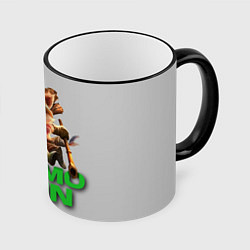 Кружка 3D Teemo main, цвет: 3D-черный кант