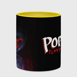 Кружка 3D Game Poppy Playtime, цвет: 3D-белый + желтый — фото 2