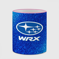 Кружка 3D SUBARU WRX Шум, цвет: 3D-розовый кант — фото 2