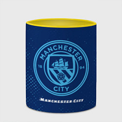 Кружка 3D MANCHESTER CITY Manchester City, цвет: 3D-белый + желтый — фото 2
