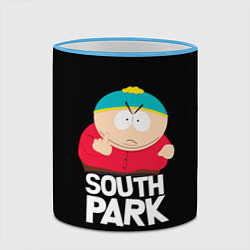 Кружка 3D Южный парк - Эрик, цвет: 3D-небесно-голубой кант — фото 2