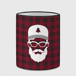 Кружка 3D Хипстер русская версия, цвет: 3D-черный кант — фото 2