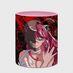 Кружка 3D Elfen Lied 3D, цвет: 3D-белый + розовый — фото 2