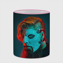 Кружка 3D James Root - Slipknot - We are Not Your Kind, цвет: 3D-розовый кант — фото 2