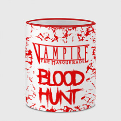 Кружка 3D Vampire The Masquerade Bloodhunt, лого, цвет: 3D-красный кант — фото 2