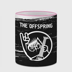 Кружка 3D The Offspring КОТ Краска, цвет: 3D-розовый кант — фото 2