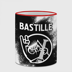Кружка 3D Bastille - КОТ - Краска, цвет: 3D-красный кант — фото 2