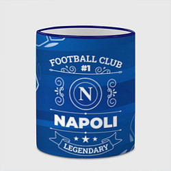Кружка 3D Napoli FC 1, цвет: 3D-синий кант — фото 2
