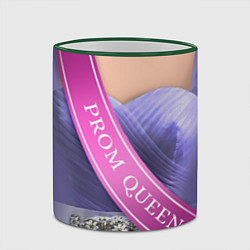 Кружка 3D Prom Queen, цвет: 3D-зеленый кант — фото 2