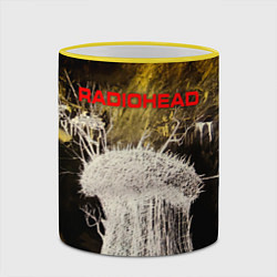 Кружка 3D College EP - Radiohead, цвет: 3D-желтый кант — фото 2