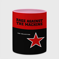 Кружка 3D The Collection - Rage Against the Machine, цвет: 3D-белый + розовый — фото 2