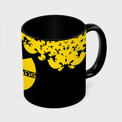Кружка 3D Wu bats, цвет: 3D-белый + черный