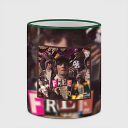 Кружка 3D OG BUDA FREERIO, цвет: 3D-зеленый кант — фото 2