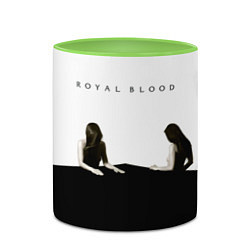 Кружка 3D How Did We Get So Dark? - Royal Blood, цвет: 3D-белый + светло-зеленый — фото 2