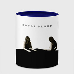 Кружка 3D How Did We Get So Dark? - Royal Blood, цвет: 3D-белый + синий — фото 2