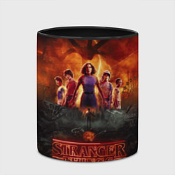 Кружка 3D ОЧЕНЬ СТРАННЫЕ ДЕЛА STRANGER THINGS, цвет: 3D-белый + черный — фото 2