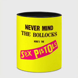 Кружка 3D Never Mind the Bollocks, Heres the Sex Pistols, цвет: 3D-белый + черный — фото 2