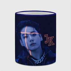 Кружка 3D JUNGKOOK PROOF BTS, цвет: 3D-синий кант — фото 2