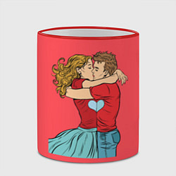 Кружка 3D COUPLE IN LOVE, цвет: 3D-красный кант — фото 2