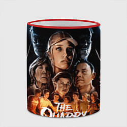 Кружка 3D The Quarry Монстр и Персонажи, цвет: 3D-красный кант — фото 2