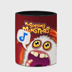 Кружка 3D My singing monster, цвет: 3D-белый + черный — фото 2