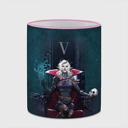 Кружка 3D Вампирская Империя, цвет: 3D-розовый кант — фото 2