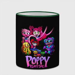 Кружка 3D POPPY PLAYTIME chapter 2 персонажи игры, цвет: 3D-зеленый кант — фото 2