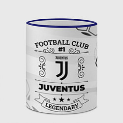 Кружка 3D Juventus Football Club Number 1 Legendary, цвет: 3D-синий кант — фото 2