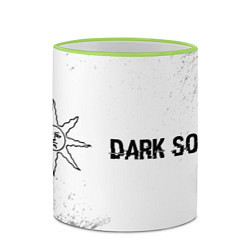 Кружка 3D Dark Souls Glitch на светлом фоне, цвет: 3D-светло-зеленый кант — фото 2