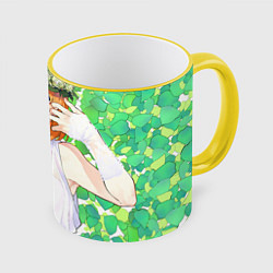 Кружка цветная Ёцуба Накано