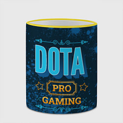 Кружка 3D Игра Dota: PRO Gaming, цвет: 3D-желтый кант — фото 2