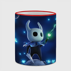 Кружка 3D Hollow Knight неоновые бабочки, цвет: 3D-красный кант — фото 2