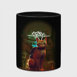 Кружка 3D Stray-Cat, цвет: 3D-белый + черный — фото 2