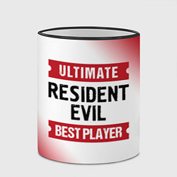 Кружка 3D Resident Evil: Best Player Ultimate, цвет: 3D-черный кант — фото 2