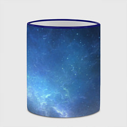 Кружка 3D Холодное космическое молчание, цвет: 3D-синий кант — фото 2
