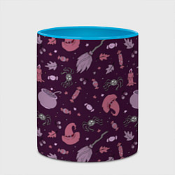 Кружка 3D Магия и волшебство, цвет: 3D-белый + небесно-голубой — фото 2