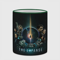 Кружка 3D The Expanse арт, цвет: 3D-зеленый кант — фото 2