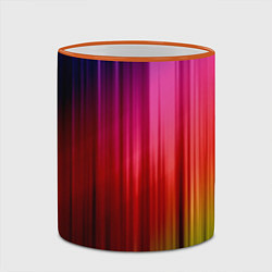 Кружка 3D Цветной спектр, цвет: 3D-оранжевый кант — фото 2