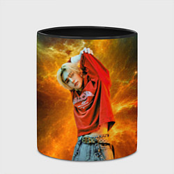 Кружка 3D Hyunjin Stray Kids space, цвет: 3D-белый + черный — фото 2