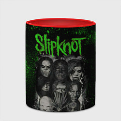 Кружка 3D Slipknot, цвет: 3D-белый + красный — фото 2