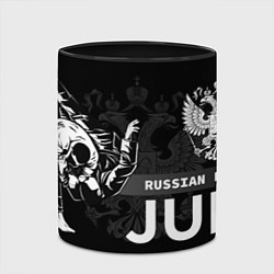 Кружка 3D Judo Russian Federation, цвет: 3D-белый + черный — фото 2