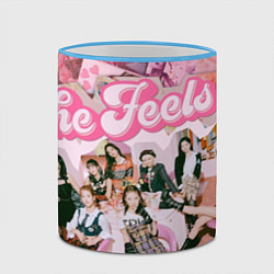 Кружка 3D The Feels, цвет: 3D-небесно-голубой кант — фото 2